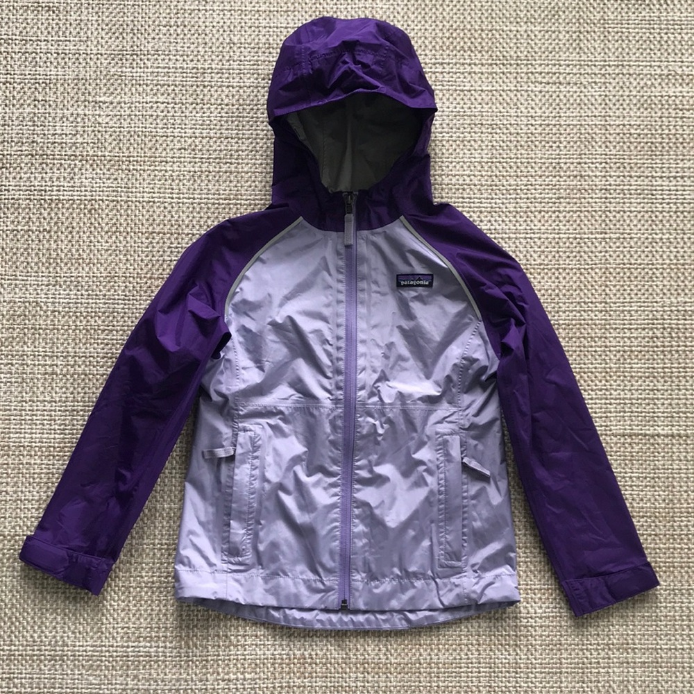 Patagonia H2No Rain Jacket (girls' size XS)